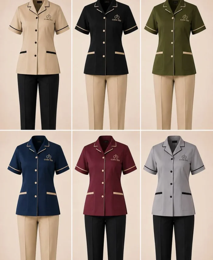 Collection d’uniformes industriels robustes